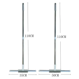 Factory Silicone Scraper Broom Set High Efficiency Cleaning Water Squeegee for Bathroom Hotel Kitchen Floor