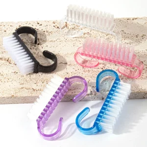Factory Small Horn Brush Plastic Dust Brush Art Craft Nail Dust Removal Small Brush Nail Tools