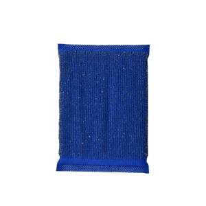 Factory Steel Scrubbing Pad Pot Scrubber Metal Wire Cloth Sponge Dish Scrub Pad Scouring Pad for Kitchen Cleaning