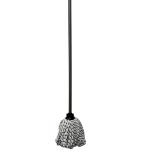 Factory Stock Sale Microfiber Wet Mop Head With Round Plastic Accessory