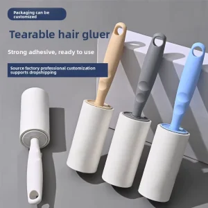 Factory Stocked Tear Off Lint Roller (Z4 Model Hot Melt Glue) Portable Hair Removal Tool for Clothes Pets Dust Removing Roller