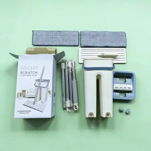 Factory Supplies Household Cleaning Tools Including Dry and Wet Mops and Household Flat Mops and Bucket Sets