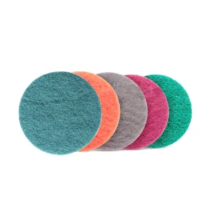 Factory Supply 4 Inch 5 Inch Cleaning Industrial Sponges Scouring Pads Sponge Sanding Disc