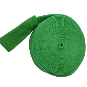 Factory Supply Colorful Eco-Friendly Non-scratch Kitchen Sponge Scrubber Semi-Finished Cloth