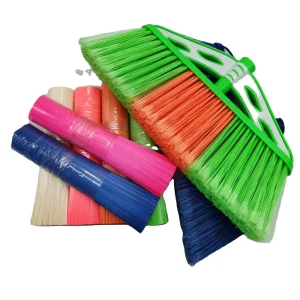 Factory Supply Premium Quality Pp+Pet Material Plastic Floor Broom Head Clean