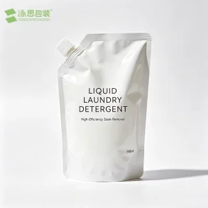 Factory Supply YS Brand 500ml 5L Liquid Laundry Detergent Non Nozzle Bag Moisture Proof PE Material Gravure Printed for Chemical