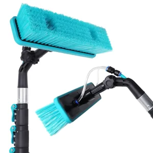 Factory Window Cleaning Set Cleaning Brush for Solar Panel Washing Cleaning With 4.6 Meter Telescopic Pole