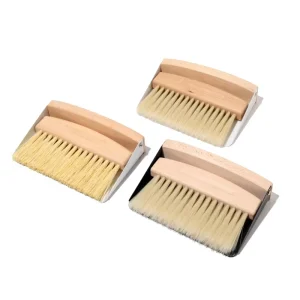 Factory Wooden Dustpan Brush Dust Cleaning Custom Mini Broom Dustpan and Brush Set