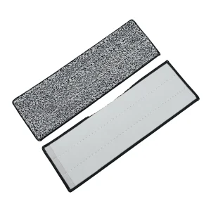 Factory’s New Hot selling Eco Friendly Recyclable Coral Fleece Washable Floor Mop Pad Customizable Size Flat Mop Replacement