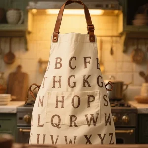 Fashionable Custom Personalised Adjustable Cooking Lightweight Sleeveless Eco-Friendly Apron