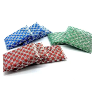 Fashionable and Creative Grid Washing and Cleaning with Scallion Cloth