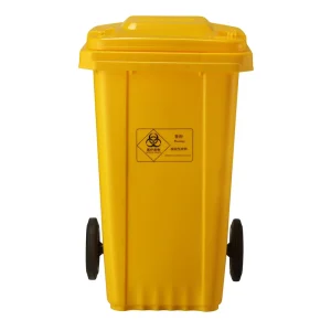 Fast Food Industrial Trash Can Recycling Container Waste Bin with Wheels