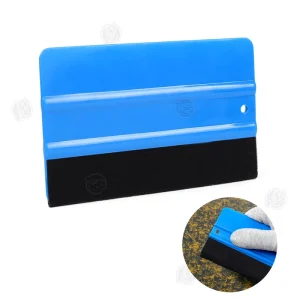 Felt Squeegee 12*8cm Soft Hardness Window Tint Film Application Vinyl Wrap Tool with Felt Edge