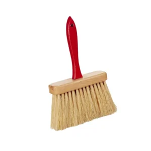 Fish Shape Wood Handle Natural Fiber Hand Brush for Hardware Manual Surface Dust Residue Cleaning Tool