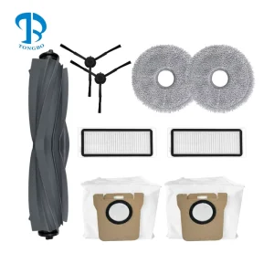 Fit for Dreame Bot L20 Ultra L30 Ultra Robotic Vacuum Cleaner Parts MainSpin Brush HEPA Filter Dust Bag Mop Pad Replacement Kit