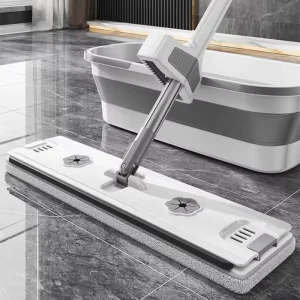 Flat Mop for Home Use No Hand Washing Needed Super Absorbent