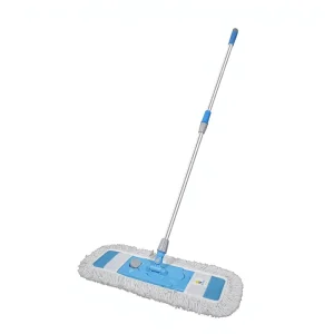 Flat Mop with Telescopic Handle for Home Commercial Floor Cleaning
