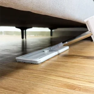 Flat Type Washable Microfiber Pads Mops Metal Handle for Floor Wall Cleaning Household Items
