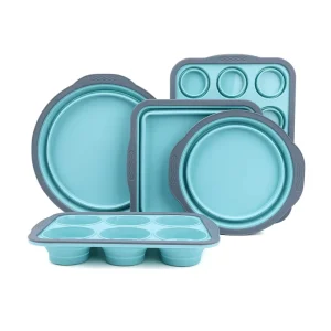 Flexible Food-Grade Non-Stick Heat-Resistant Reusable Stackable Silicone Cake Pan