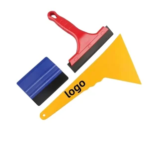 Flexible Soft Rubber Car Wrapping Tools Glass Film Squeegee Set Clear Coat Protection Film Color Change Film Squeegee In stock