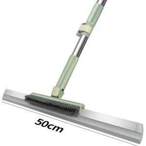 Floor Cleaning Tools 35/50cm Panel Magic Rubber Broom Home Floor Cleaning Squeegee Wiper Telescopic Handle Eco Friendly