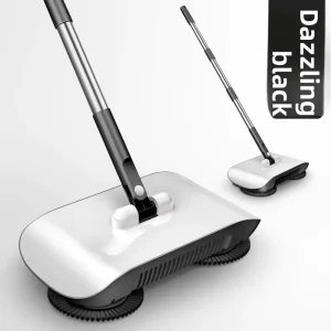 Floor Sweeper Handheld Push Broom All-in-one Household Broom Dustpan Set Gift-ready Brush