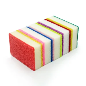 Foamstar 5 Pack Dish Pan Pot Washing Scrub Sponge Kitchen Scrubber Pad Cleaning Scouring Sponge Pads Scourer Sponges