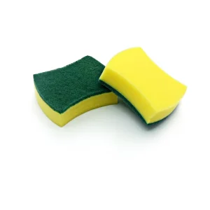 Foamstar Easy hold Dish Pan Pot Washing Scrub Sponge Kitchen Thick Scrubber Pad Cleaning Scouring Sponge Pads Scourer Sponges