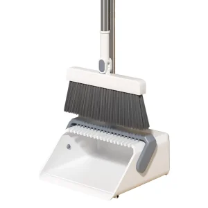 Foldable Broom and Dustpan Set Large Size Extra Thick High Quality Extra Large and Durable Easy to Store and Use