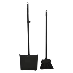 Foldable Long Handle Broom and Dustpan Set for Hotel or Houselhold Cleaning Dustpan From Manufacturer NO.7706