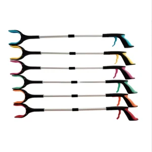 Foldable Telescopic Cleaning Tools Stainless Steel Litter Reachers Collapsible Garbage Grabber Metal Plastic Gripper Tools