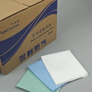 Folded Lint Free Eco Friendly Heavy Duty Car Care Cleaning Wipes Drop Cloth in Box