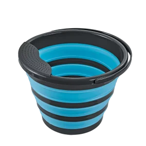 Folding Bucket Home Outdoor Fishing Portable Silicone Plastic Small Bucket Cleaning Tool