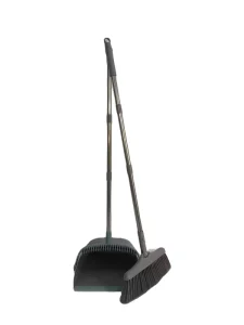 Folding Storage Household 3 Tubes Magic Plastic Broom and Dustpan Set with PET Hair Brush for Home Use