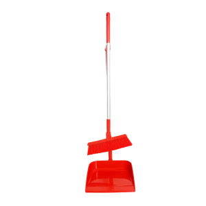 Food Grade Color Code Industrial Food Factory Sanitation Tools Upright Broom Set