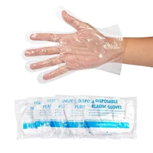 Food Grade Disposable PE Gloves Factory HDPE LDPE Plastic Household Gloves Customizable Weight