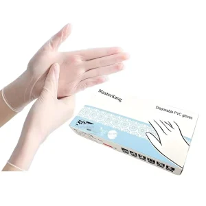Food Grade Disposable Waterproof Eco Friendly Transparent Household Gloves Non Slip Durable Multi Purpose Use for Kitchen