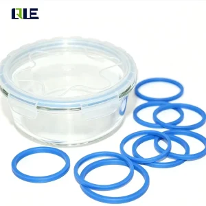 Food Grade Extruded Silicone Seal Ring Replacement Silicone Gasket for Glass Food Storage Container Lid Leakproof Microwave Safe