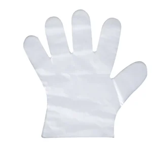 Food Grade Handling PE Plastic HDPE Disposable Gloves PE Disposable Gloves