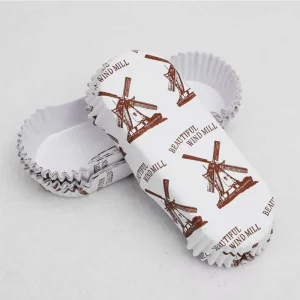 Food Grade PET Disposable Baking Cups and Cake Molds for Bread and Cupcakes