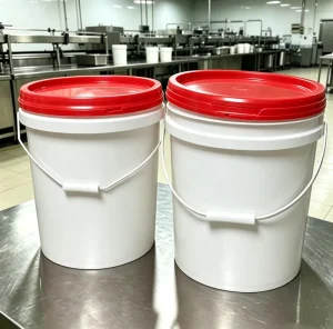 Food Grade Plastic Bucket Recyclable Support Custom Color Custom Logo All Sizes With Lid Handle