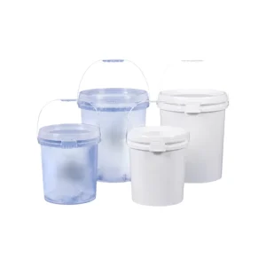 Food Grade Plastic Bucket Suitable for Household Water and Auxiliary Materials Lightweight Durable