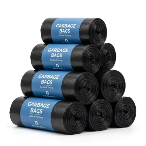 Food Grade Plastic Flat Garbage Bags Safe Hygienic Trash Bags for Kitchen Food Waste Disposal