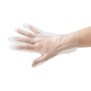 Food Safe TPE Disposable Gloves Thickened Elastic Oil Resistant for Catering BBQ Household
