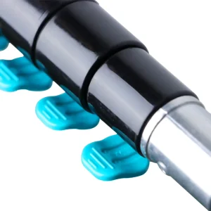 For High Reach Aluminum Lightweight Multipurpose Telescoping Extension Pole Flip Cam Locking Universal Twist Cleaning