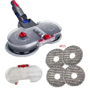 For Ultra Thin Electric Mop Compatible Vacuum Mop Head Water Tank Brush Cleaning Cloth Plastic Material Vacuum Cleaner Parts
