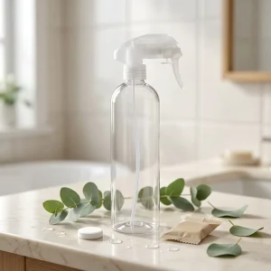 Fragrance-Free Concentrated Plant-Based Effervescent Cleaning Tablets for Household Surfaces