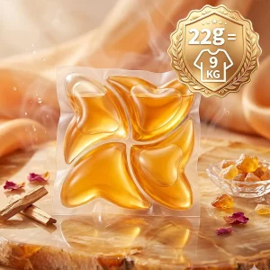 Free Sample Luxury Perfume Laundry Pods OEM 8X Natural Enzyme Bacteriostasis Hypoallergenic No Fluorescent Eczema Skin Safe Wash