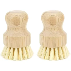Free Sample Natural Eco Friendly Bamboo Handle Cleaning Brush Wooden Coconut Sisal Dish Bottle Pot Brushes