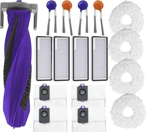 Freo Z10 Ultra Z10 Accessories Kits Main Brush Hepa Filter Side Brush Mop Pad Dust Bag for Narwal Robot Vacuum Cleaner